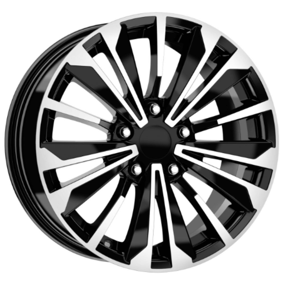 16 İnç 5x114.3 Honda Toyota Mitsubishi Uyumlu Black Diamond Jant Takımı