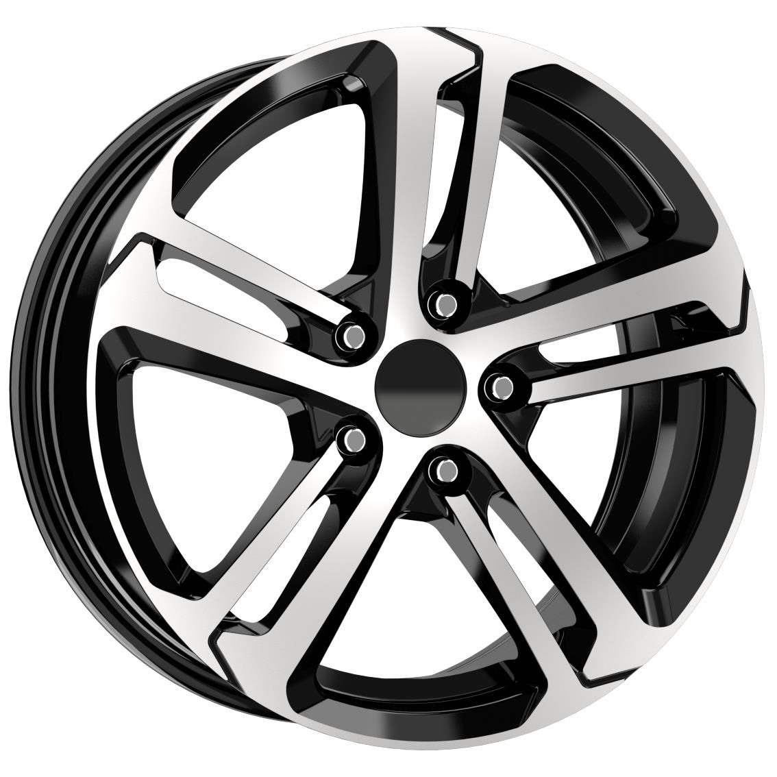 16 İnç 4x108 Peugeot Citroen Black Diamond Jant Takım