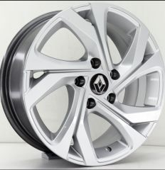 16'' 5X114.3 16*6.5 ET35 73.1 RENOULT RENO Silver Jant Takım