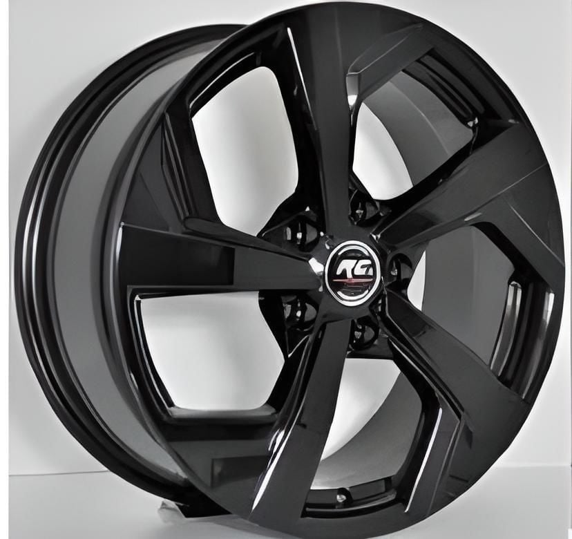 18 İnç 5X114.3 Nissan Qashqai Black Machined Jant Takım
