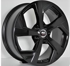 18 İnç 5X114.3 Nissan Qashqai Black Machined Jant Takım