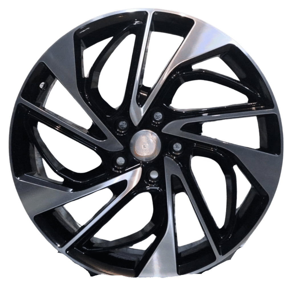 18'' İnç 5X114 Honda-Toyota Black Machined Jant Takım