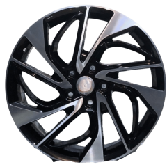 18'' İnç 5X114 Honda-Toyota Black Machined Jant Takım
