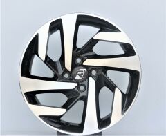 16'' 4x100 Tofaş Opel Toyota Honda  Renault Black Polish Jant Takım