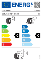 Funtoma 185/65R14 86H RoadFun 2025 Yaz Lastiği