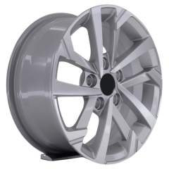 15 İnç 5X100 Volkswagen Seat Skoda Silver Jant Takım