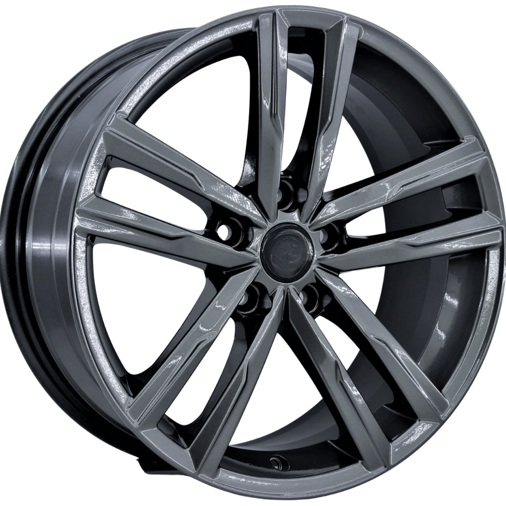 18 İnç 5X112 Volkswagen Seat Skoda Dartford Gun Metal Jant Takım