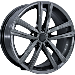 18 İnç 5X112 Volkswagen Seat Skoda Dartford Gun Metal Jant Takım
