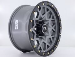 17 İnç 6X114.3 X-Class Navara Off-Road French Grey Matt Black Jant Takım