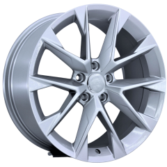 18 İnç 5X100 Seat Polo Skoda Akrep Jant Silver Takım