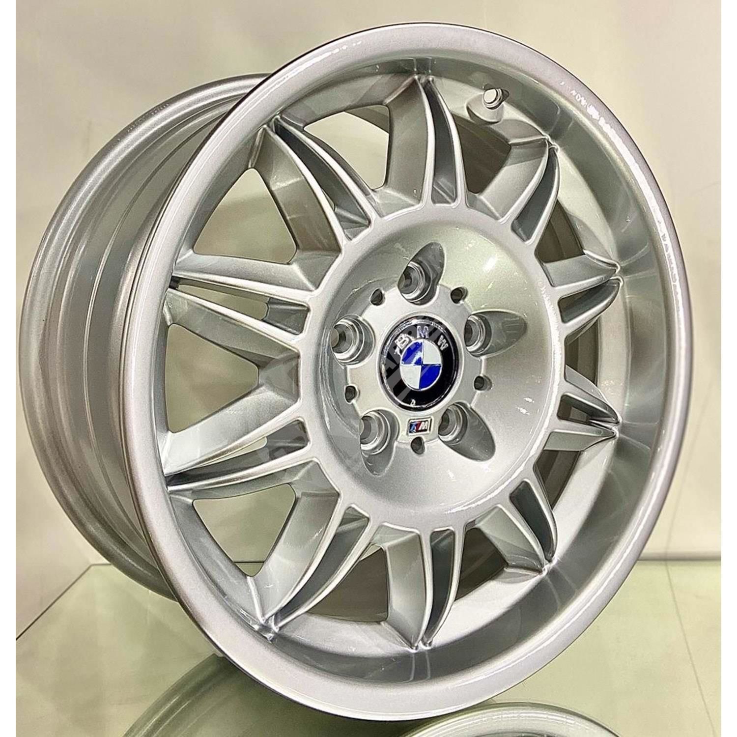 17 İnç 5X120 Bmw Ön-Arka E36 M Spoke Silver Jant Takım