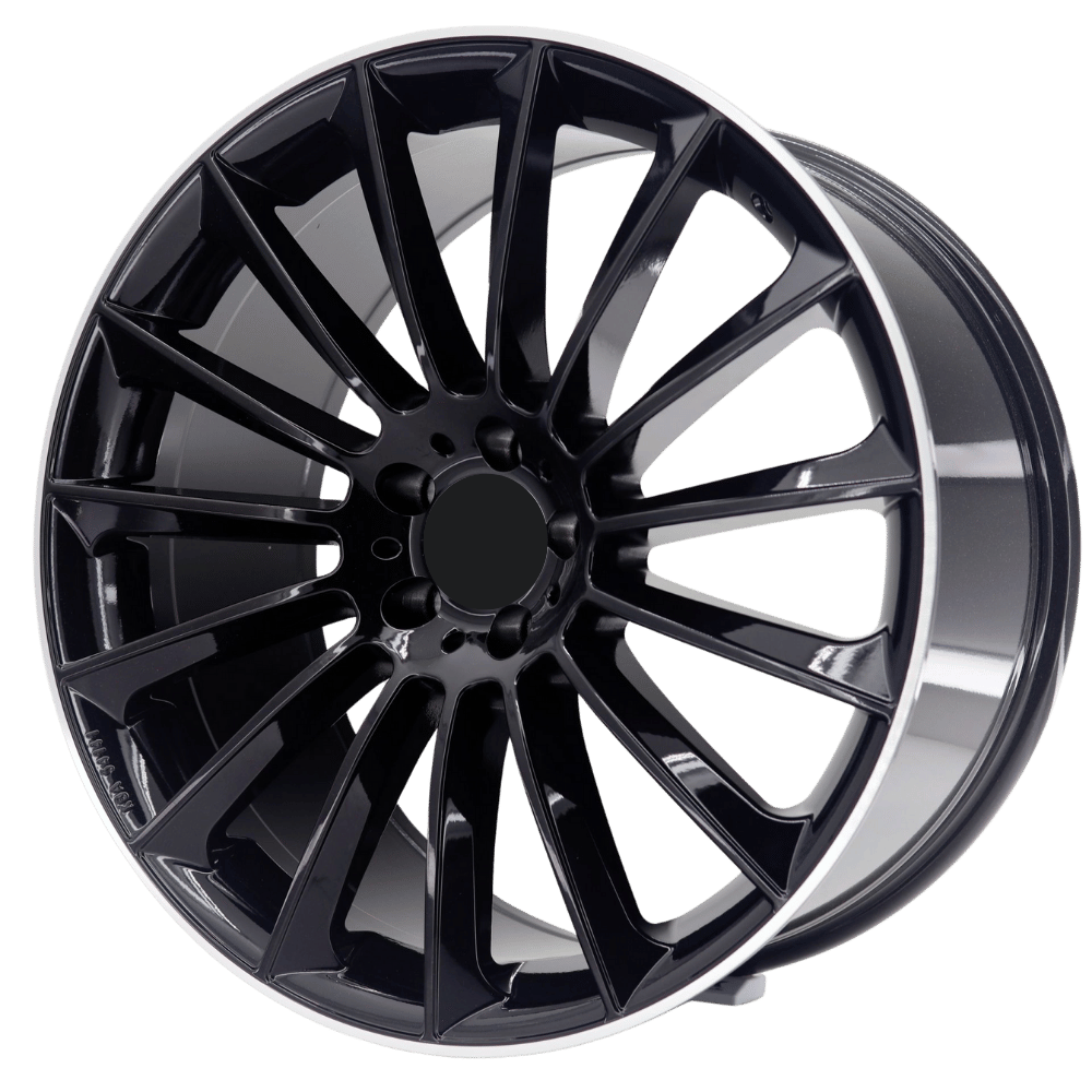 21'' İnç 5X112 Mercedes Black Lip Polish Jant Takım