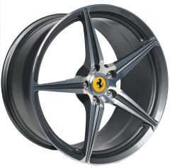 20 İnç 5X114.3 Ferrari Grey Polish Jant Takımı