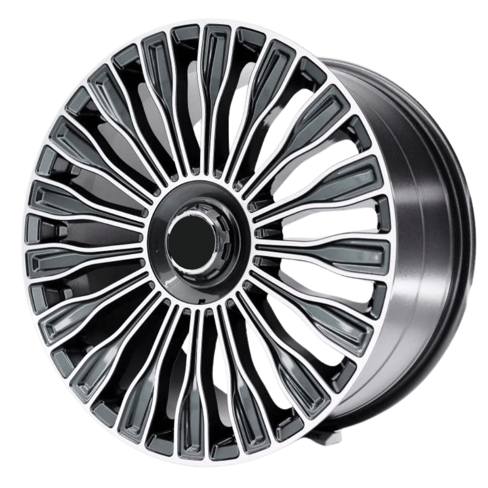 18'' İnç 5X112 Mercedes Gun Metal Polish Jant Takım