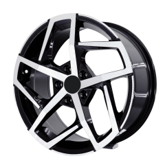 17'' 5X100 Volkswagen Seat Skoda Black Diamond Jant Takım