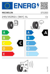 Michelin 245/35R21 96Y XL Pilot Sport 4 S 2023 Yaz Lastiği