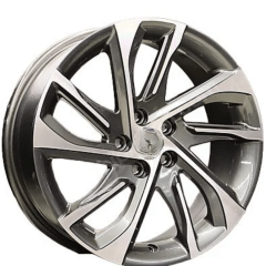15 İnç 5X98 Fiat Doblo Egea Fiorino Gun Metal Polish Jant Takım