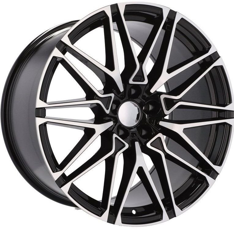 21 İnç 5x112 Mercedes & BMW Uyumlu Siyah Jant Takımı | R1 Wheels