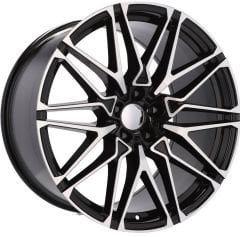 21 İnç 5X112 Bmw G Seri 3 Seri 5 Seri X5 X6 X7  Mercedes E Klass C Klass S Klass Black Polish Jant Takımı