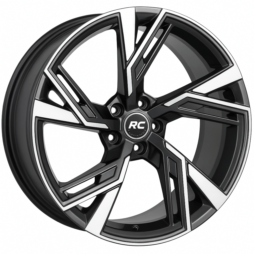 19'' 5X112 Audi Seat Volsvogen Gun Metal Polish Jant Takım