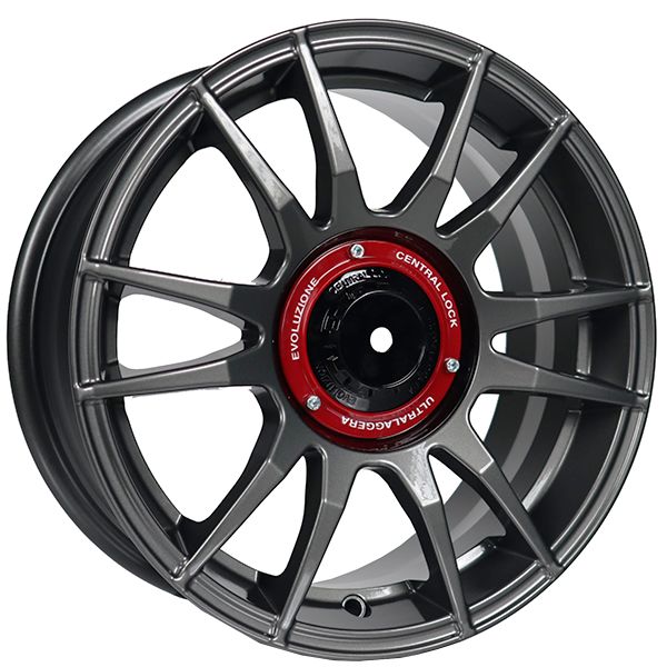 15 İnç 4X100 Volkswagen Renault Fiat Honda Opel Supersport Gun Metal Jant Takımı