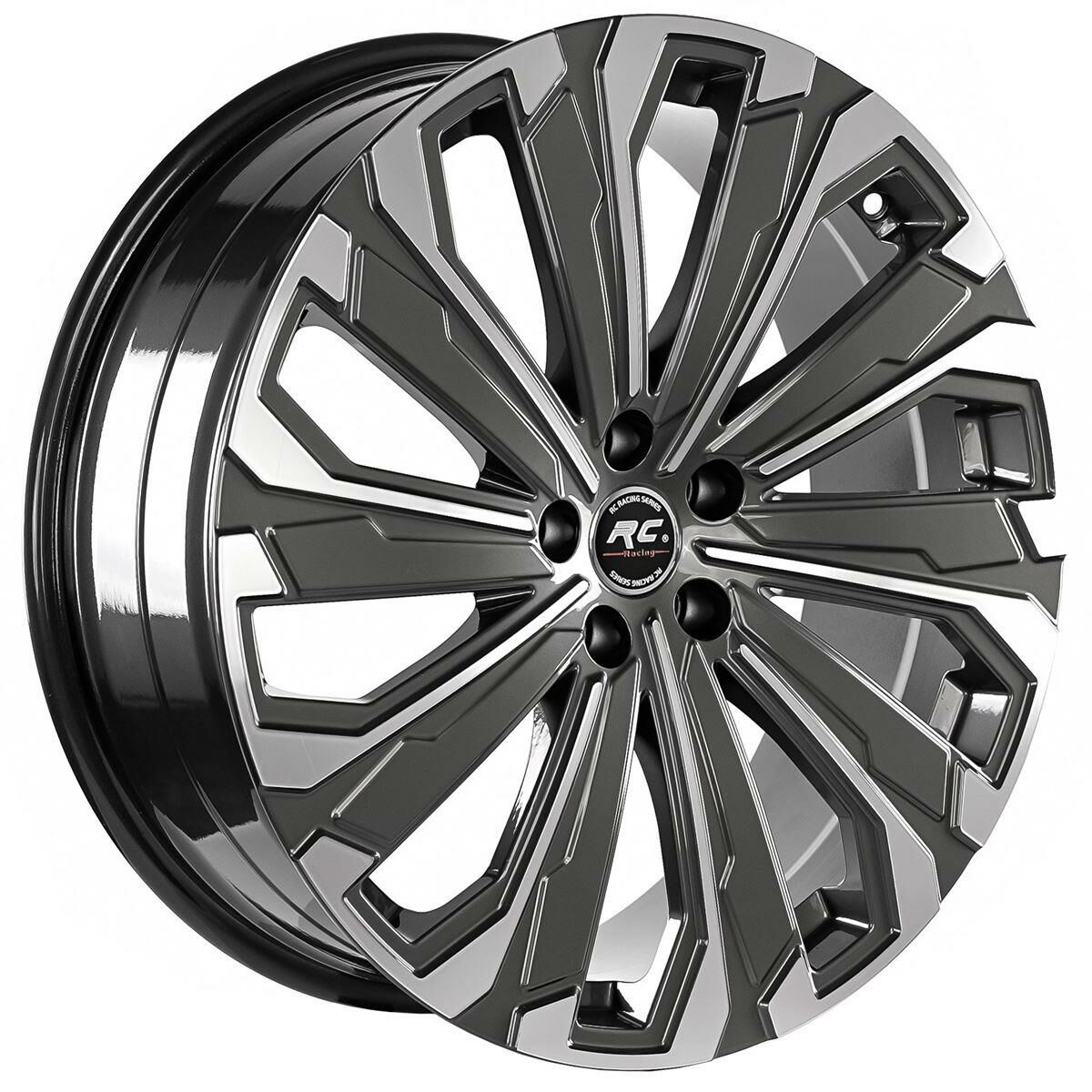 18 İnç 5X108 Ford Focus Ford Transit Connect Gun Metal Polısh Jant Takımı