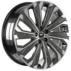 18 İnç 5X108 Ford Focus Ford Transit Connect Gun Metal Polısh Jant Takımı