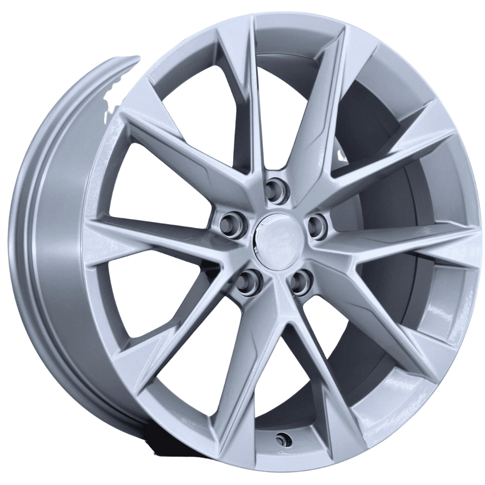 18 İnç 5X112 Volkswagen Skoda Seat Akrep Fr Silver Jant Takım
