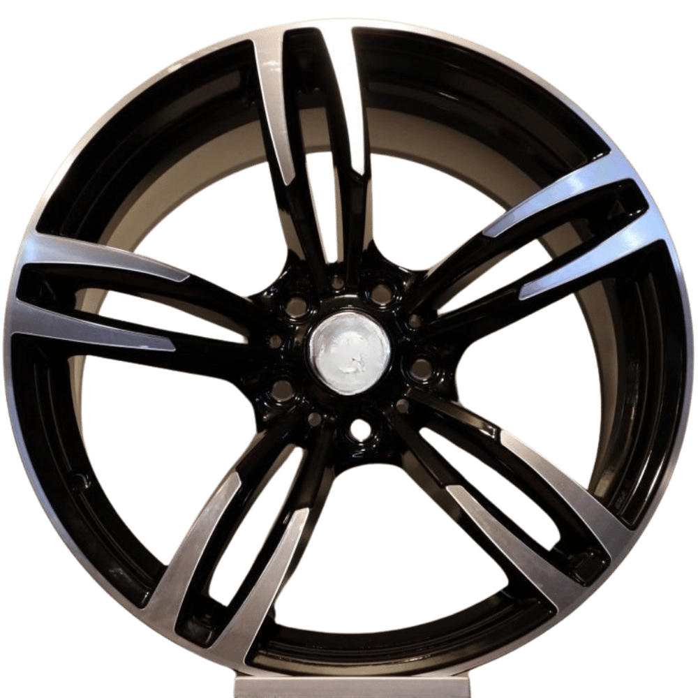19'' İnç 5X120 Bmw M Sport Black Machined  Jant Takım