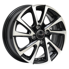 14 İnç 4x100 Hyundai Honda Toyota Uyumlu Black Machined Jant Takımı