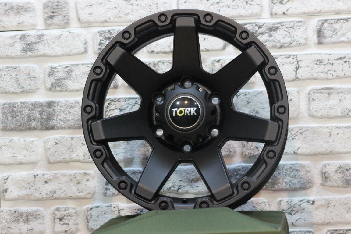 16'' İnç 6X139.7 Ford Ranger Mat Black  Jant Takım