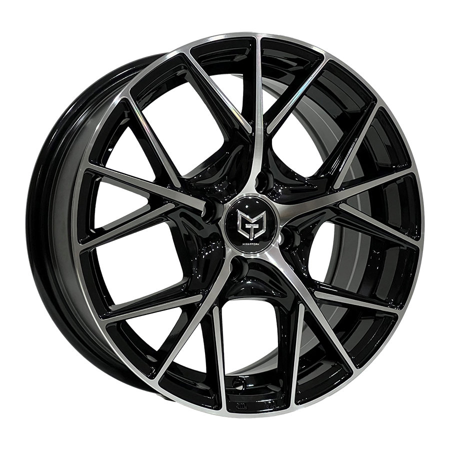 14 İnç 4x100 Hyundai Honda Toyota Uyumlu Black Machined Jant Takımı