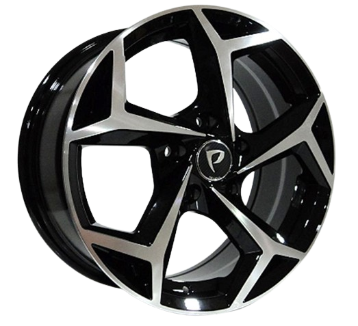14 İnç 5x100 Toyota Subaru Uyumlu Black Machined Jant Takımı