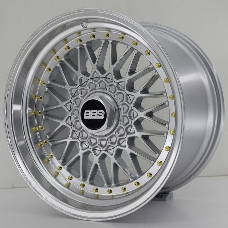 BK 16'' İnç 4x100-108 BBS Silver Machined Jant