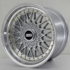 BK 16'' İnç 4x100-108 BBS Silver Machined Jant