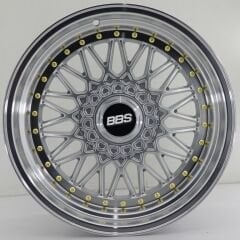 BK 16'' İnç 4x100-108 BBS Silver Machined Jant