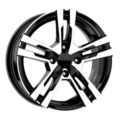 15 İnç 4x100 Fiat Renault Honda Toyota Uyumlu Black Diamond Jant Takımı