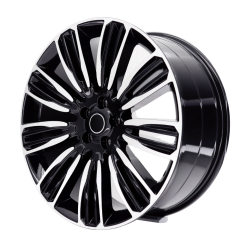 22 İnç 5X120 Range Rover Velar Black Machined Jant Takımı