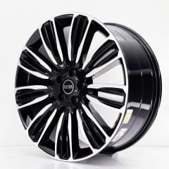 22 İnç 5X120 Range Rover Velar Black Machined Jant Takımı