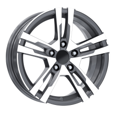 15 İnç 4X100 Honda Toyota Hyundai Uyumlu Bentley Gun Metal Jant Takımı