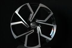 19'' İnç 5X112 Audi Black Machined Jant Takım