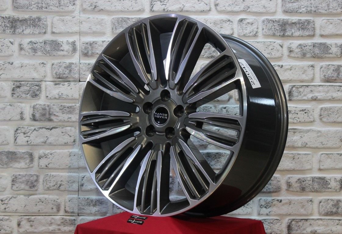 22 İnç 5X108 Range Rover Velar Gun Machined  Jant Takım