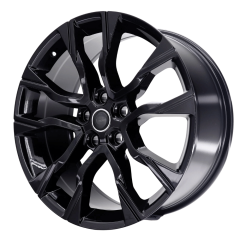 20 İnç 5x120 BMW X5 X6 Uyumlu Black Jant Takımı | R1 Wheels