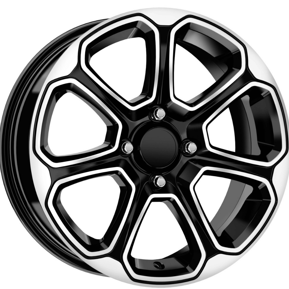 15 İnç 4x108 Ford Peugeout Uyumlu Black Diamond Jant Takımı // R1 Wheels