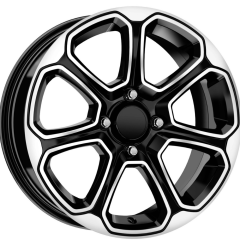15 İnç 4x108 Ford Peugeout Uyumlu Black Diamond Jant Takımı // R1 Wheels