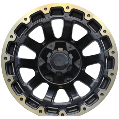 17 İnç 6X139 Ford Ranger Matt Black Jant Takım