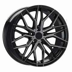 Arceo 19'' İnç 5X112 Volkswagen, Valancia Black Tint Valencia Jant Takım