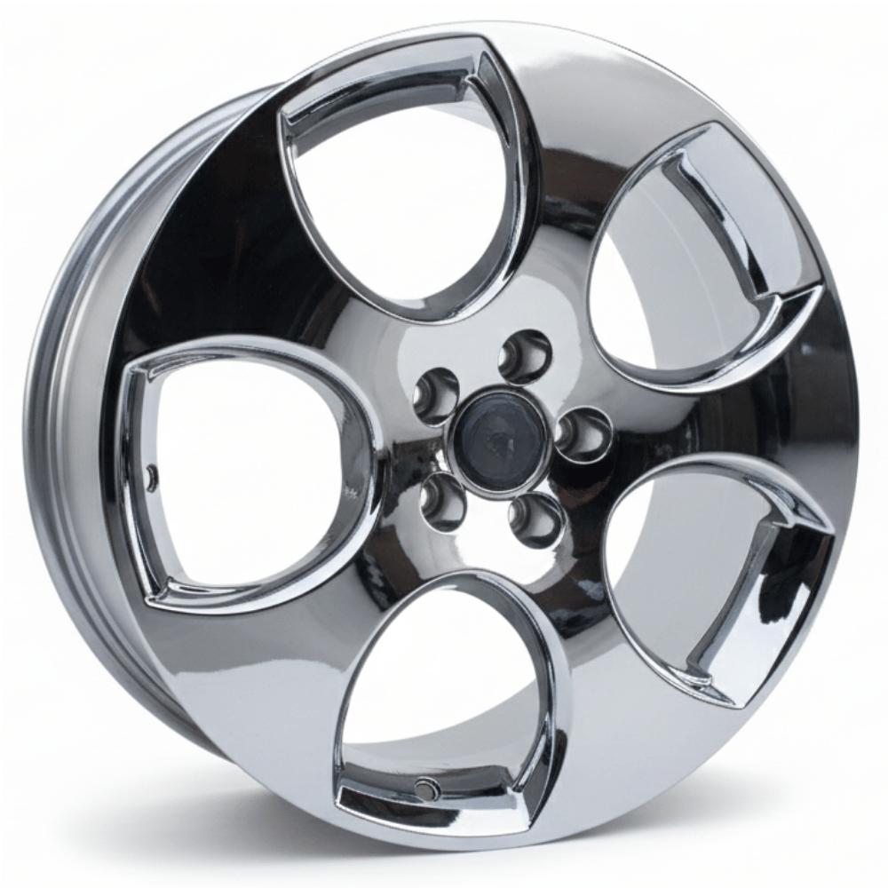 17 İnç 5x100 Volkswagen Audi Skoda Uyumlu VC CHROME DETROIT Jant Takımı