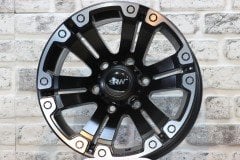 16'' İnç 6X139.7 Ford Ranger Mat Black  Jant Takım