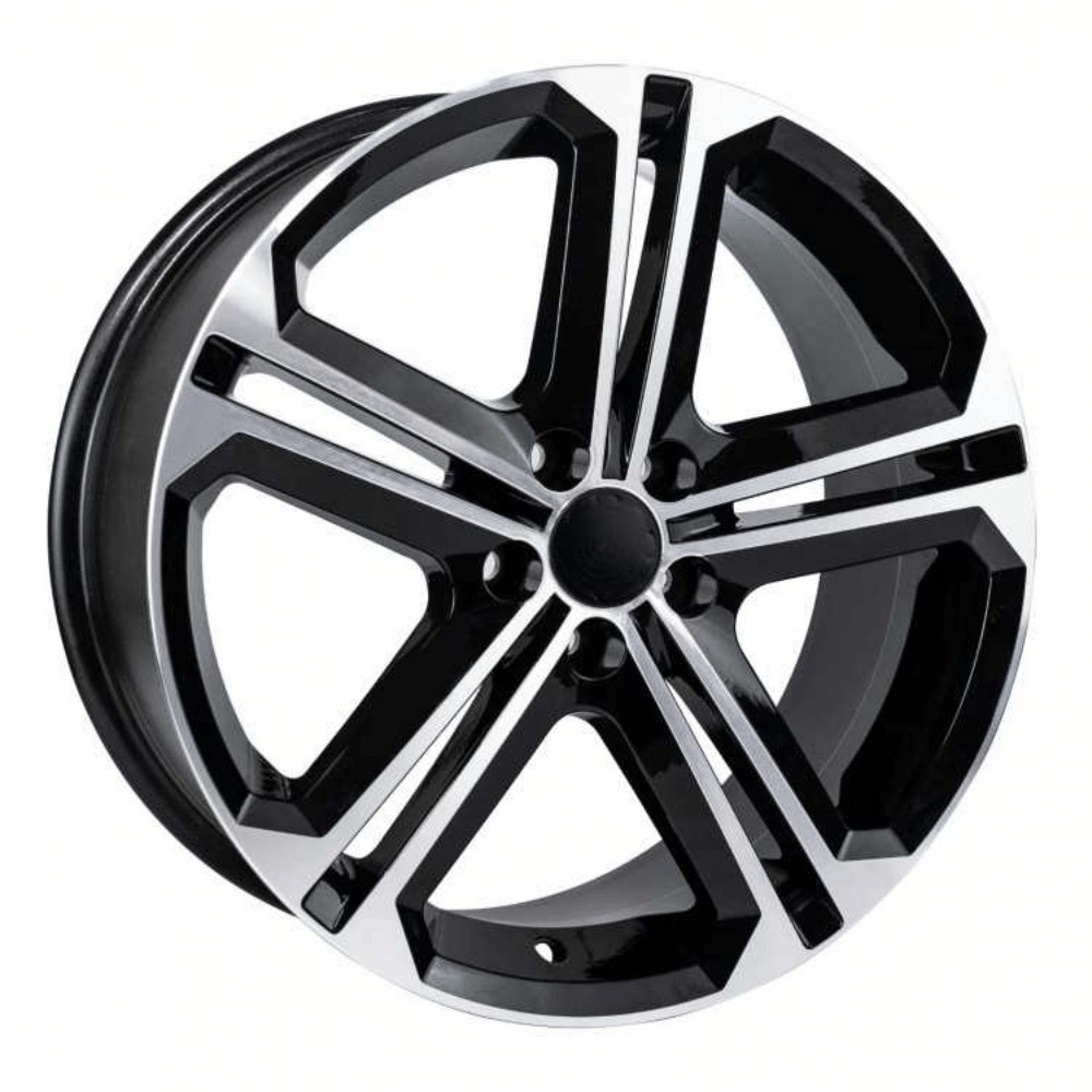 16 İnç 4x108 Peugeot Citroen Uyumlu DEEP BLACK DIAMOND GLOSS Jant Takımı